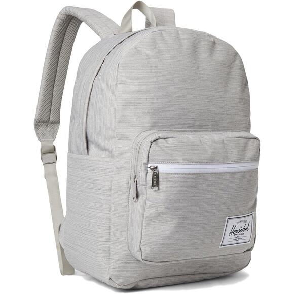 NEW Herschel Pop Quiz Backpack 15" Laptop Pocket Gray Crosshatch Classic 22L - Picture 4 of 7